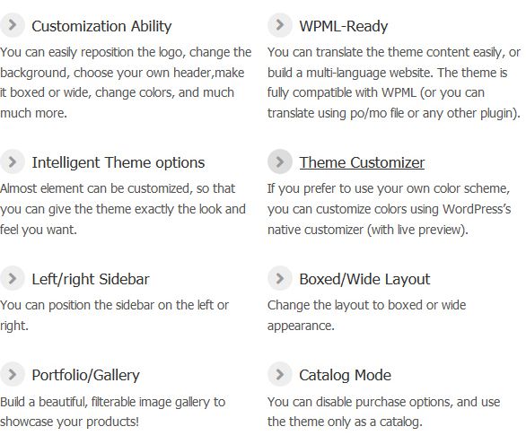 Justshop shop theme